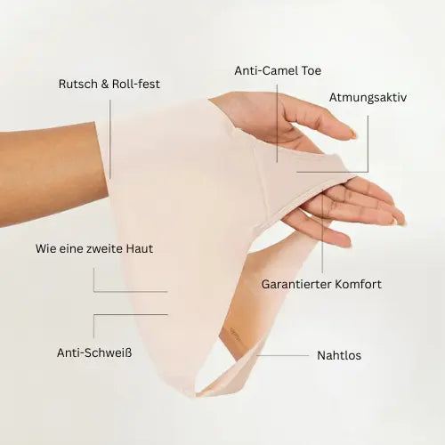 Nahtloser Slip - gepolstert (3er Set) Flora Studio