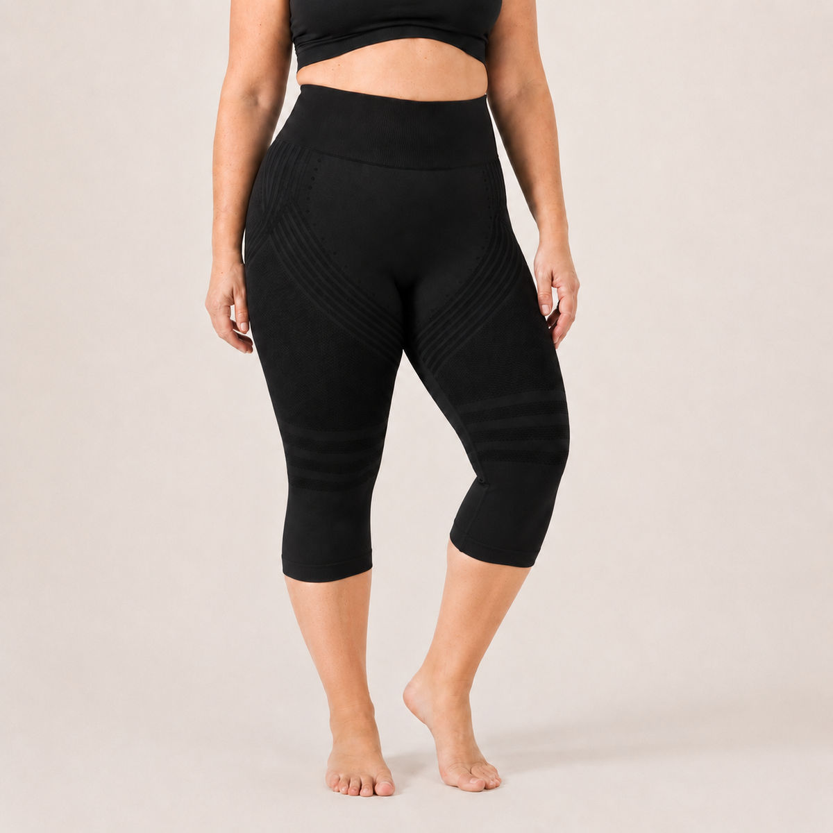 Flora 3D Kompressions-Leggings 3/4 Flora Studio